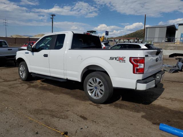 FORD F150 SUPER 2018 white  gas 1FTEX1EP4JKC44592 photo #3