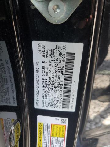 2019 HONDA ACCORD SPO - 1HGCV2F32KA008112