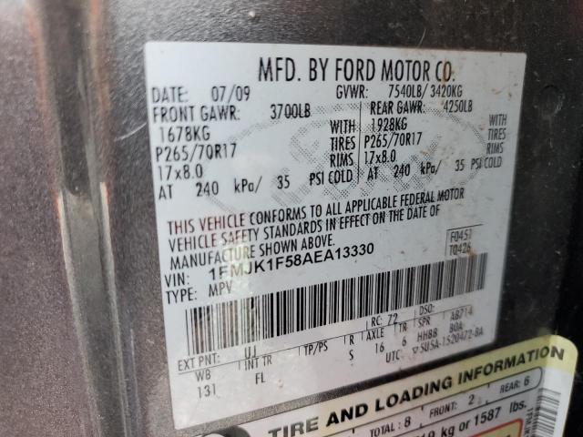 2010 FORD EXPEDITION - 1FMJK1F58AEA13330