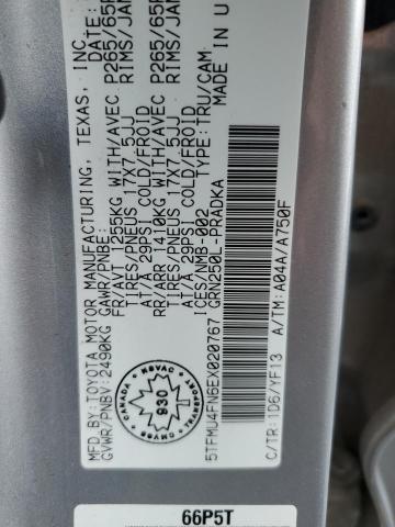 2014 TOYOTA TACOMA DOU - 5TFMU4FN6EX020767