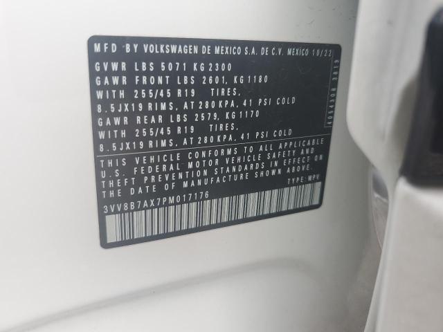 2023 VOLKSWAGEN TIGUAN SE - 3VV8B7AX7PM017176