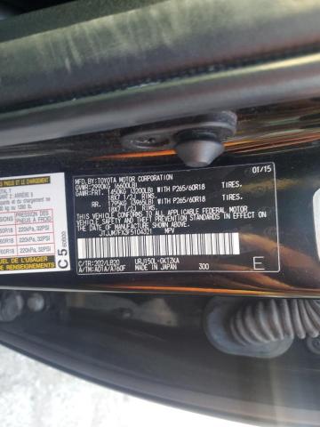 2015 LEXUS GX 460 PRE JTJJM7FX3F5104321