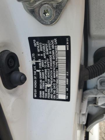 2020 HONDA CIVIC EX SHHFK7H64LU205301
