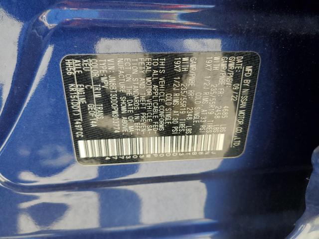 2023 NISSAN ROGUE PLAT JN8BT3DD0PW303774