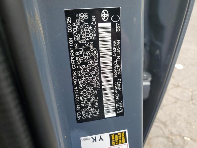 2025 TOYOTA PRIUS LE - JTDACAAU5S3055287