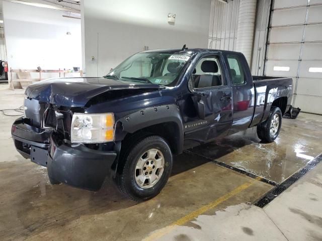 CHEVROLET SILVERADO 2008 blue  gas 1GCEK19C88E156496 photo #1
