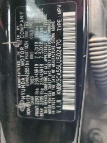 2020 HYUNDAI KONA ULTIM KM8K5CA55LU502470