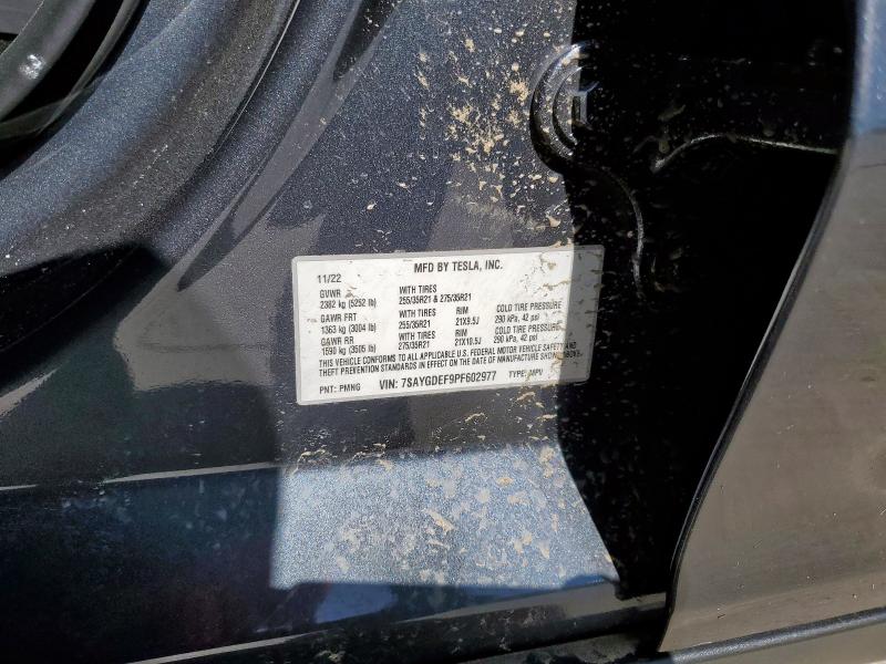 2023 TESLA MODEL Y 7SAYGDEF9PF602977