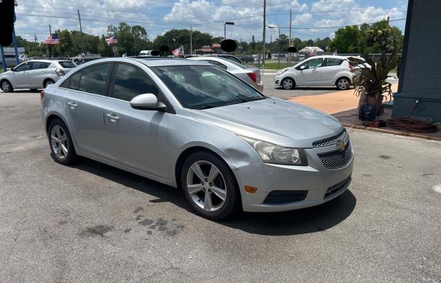 CHEVROLET CRUZE LT 2013 silver sedan 4d gas 1G1PE5SB7D7137230 photo #1