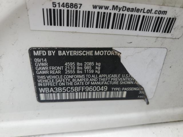 2015 BMW 328 XI SUL WBA3B5C58FF960049