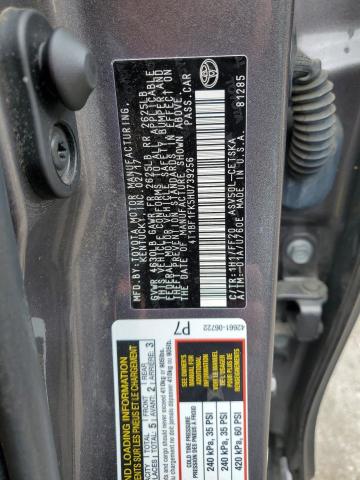 2017 TOYOTA CAMRY LE - 4T1BF1FK5HU739256