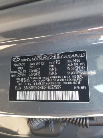 2025 HYUNDAI SANTA FE S 5NMP24G10SH032559