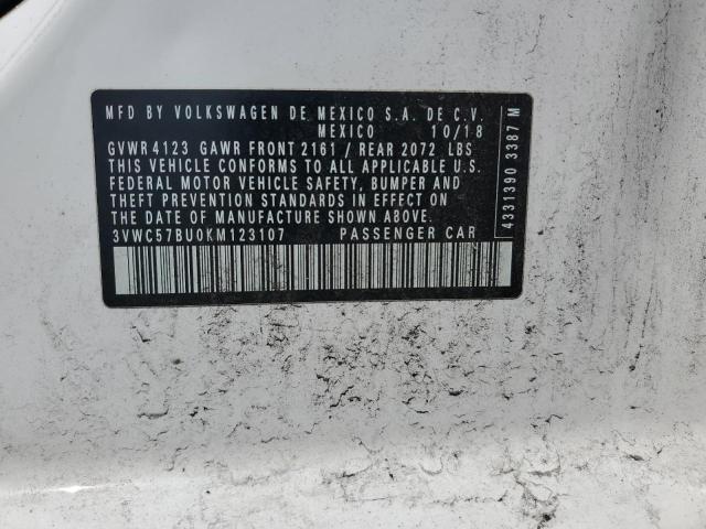 2019 VOLKSWAGEN JETTA S - 3VWC57BU0KM123107