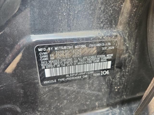 2024 MITSUBISHI MIRAGE G4 ML32FUFJ2RHF15388