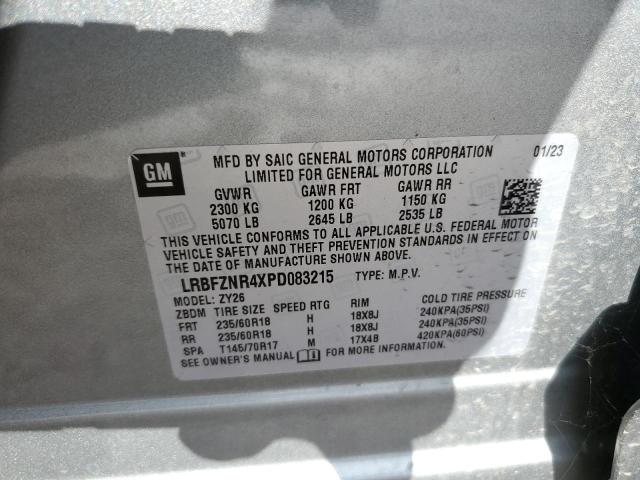 2023 BUICK ENVISION E LRBFZNR4XPD083215