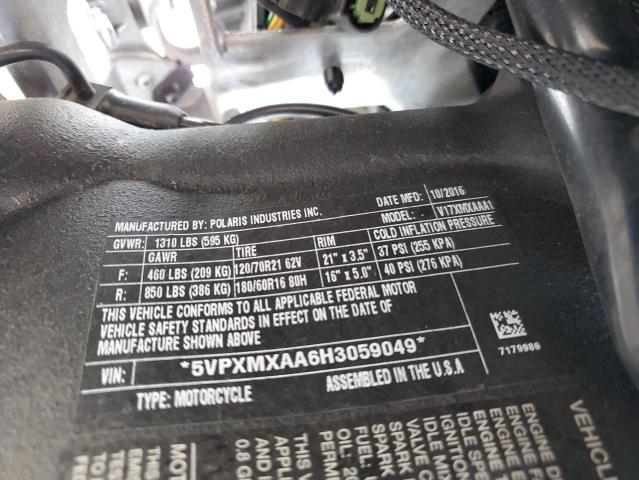 2017 VICTORY MOTORCYCLES MAGNUM X-1 5VPXMXAA6H3059049