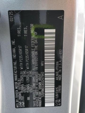2025 TOYOTA SIENNA XLE 5TDYRKECXSS247940