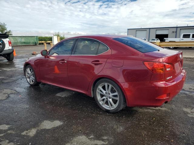 LEXUS IS 350 2006 red  gas JTHBE262165010819 photo #3
