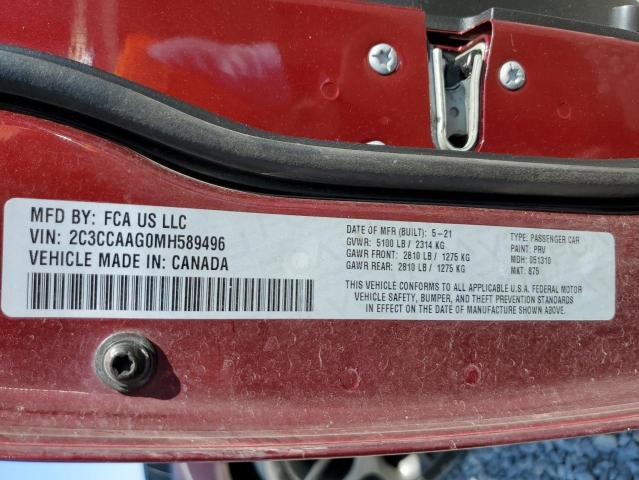 2021 CHRYSLER 300 TOURIN 2C3CCAAG0MH589496