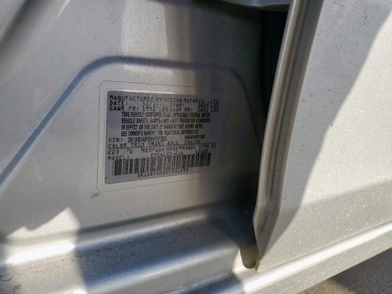 2017 NISSAN SENTRA S 3N1AB7AP2HY231893