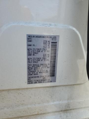 2022 NISSAN PATHFINDER 5N1DR3DK4NC266353