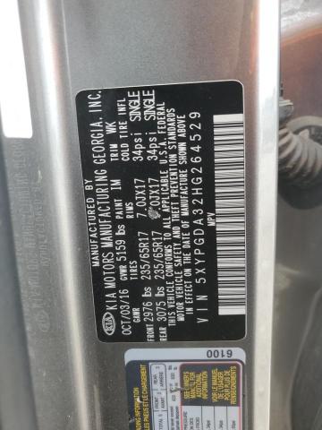 2017 KIA SORENTO LX 5XYPGDA32HG264529