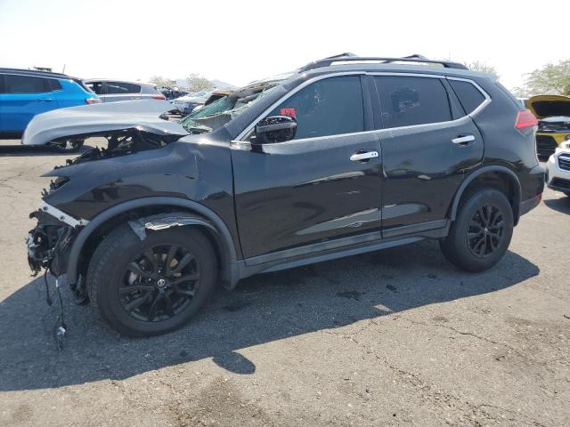 NISSAN ROGUE SV 2017 black  gas 5N1AT2MV8HC812553 photo #1
