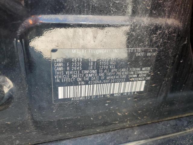 2015 SUBARU LEGACY 2.5 4S3BNAJ66F3013233