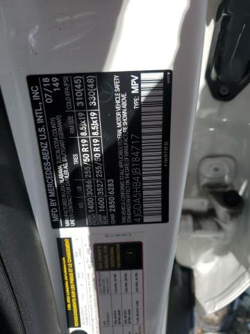 2018 MERCEDES-BENZ GLE 350 4M 4JGDA5HB4JB184717