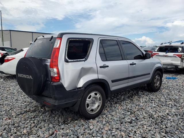 HONDA CR-V LX 2005 silver  gas JHLRD68525C009614 photo #4