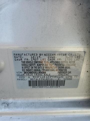 2020 NISSAN VERSA S 3N1CN8DVXLL854359