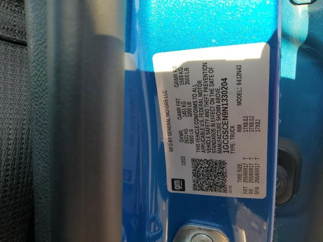2022 CHEVROLET COLORADO L - 1GCGSCEN9N1330204