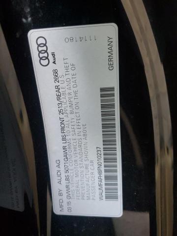2015 AUDI A5 PREMIUM WAUMFAFH8FN010237