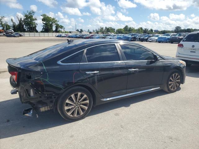 HYUNDAI SONATA SPO 2015 black  gas 5NPE34AF3FH082504 photo #4
