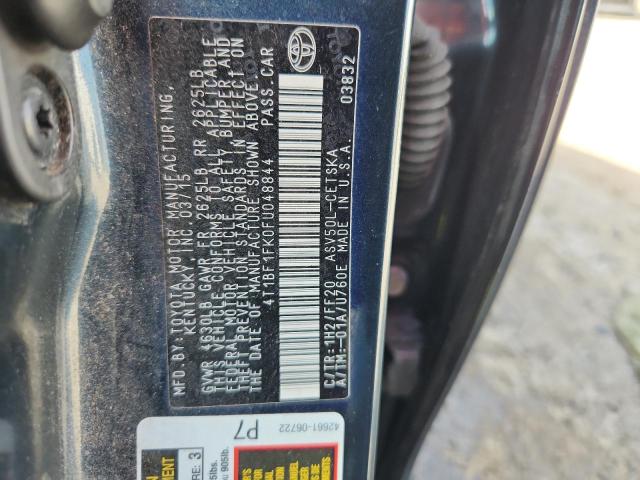 2015 TOYOTA CAMRY LE 4T1BF1FK0FU048844