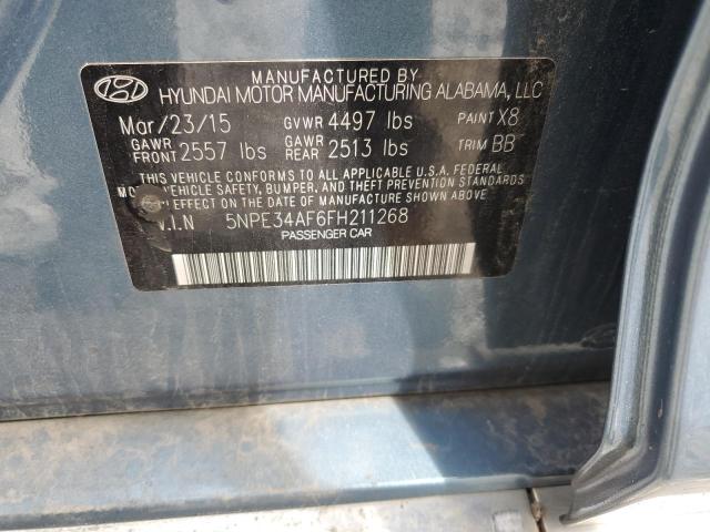 2015 HYUNDAI SONATA SPO - 5NPE34AF6FH211268