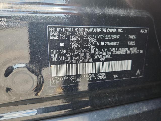 2021 TOYOTA RAV4 XLE - 2T3P1RFV2MC185805