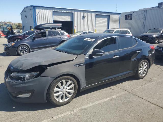 KIA OPTIMA EX 2013 black  gas 5XXGN4A79DG208692 photo #1