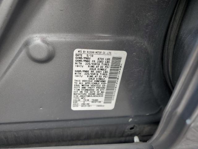 2018 NISSAN ROGUE S JN8AT2MV8JW342635