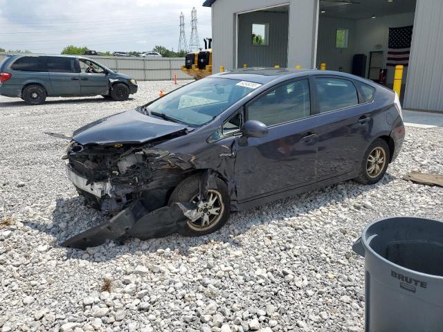 TOYOTA PRIUS 2010 gray hatchbac hybrid engine JTDKN3DU2A0051865 photo #1