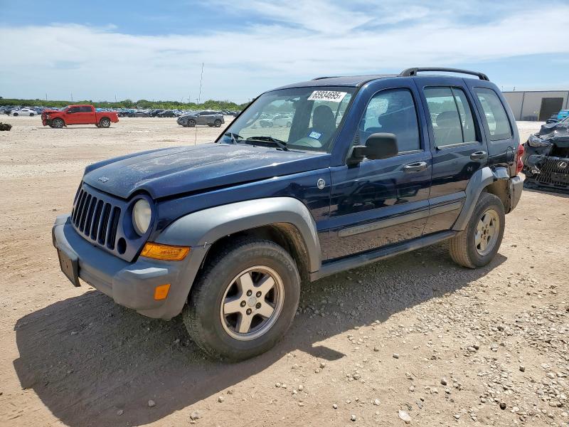 JEEP LIBERTY SP 2006 blue  gas 1J4GL48KX6W271604 photo #1