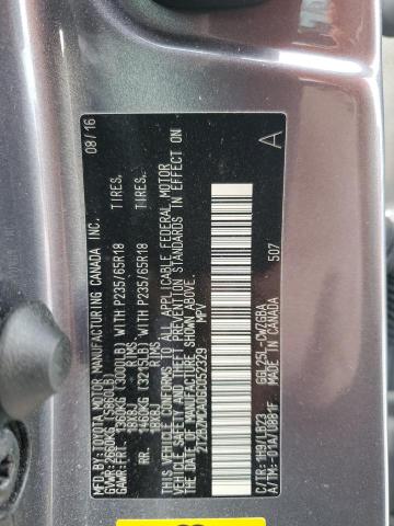 2016 LEXUS RX 350 BAS 2T2BZMCA0GC052329