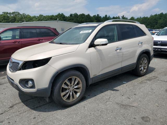 KIA SORENTO EX 2011 beige  gas 5XYKUDA20BG051502 photo #1
