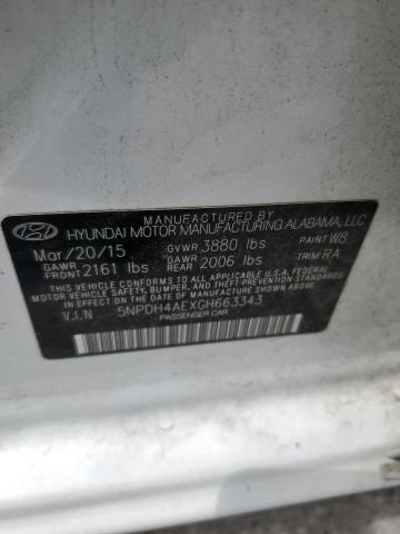 2016 HYUNDAI ELANTRA SE - 5NPDH4AEXGH663343