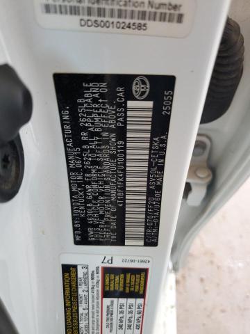 2015 TOYOTA CAMRY LE - 4T1BF1FK4FU100119