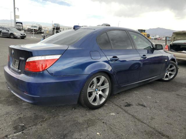 BMW 535 I 2008 blue  gas WBANW13548CN56756 photo #4
