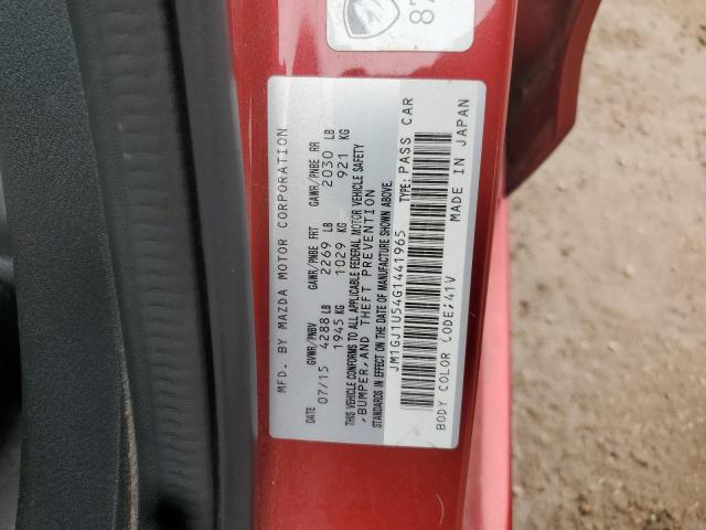 2016 MAZDA 6 SPORT JM1GJ1U54G1441965