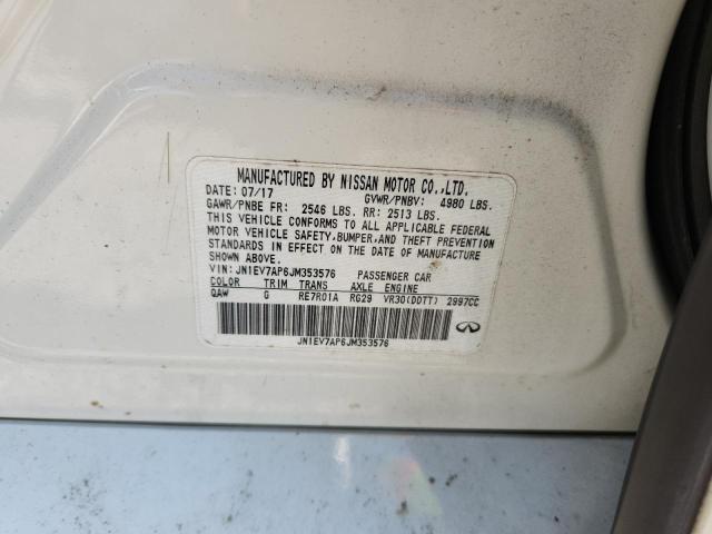 2018 INFINITI Q50 LUXE - JN1EV7AP6JM353576