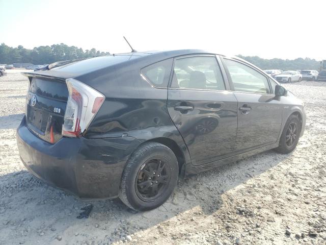 TOYOTA PRIUS 2012 black  hybrid engine JTDKN3DU6C1545434 photo #4