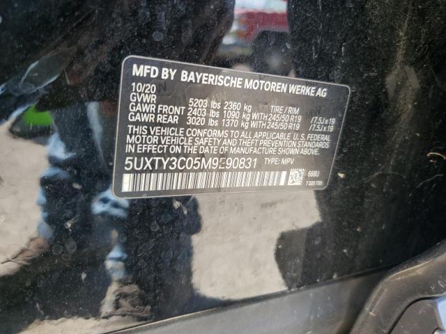 2021 BMW X3 SDRIVE3 - 5UXTY3C05M9E90831